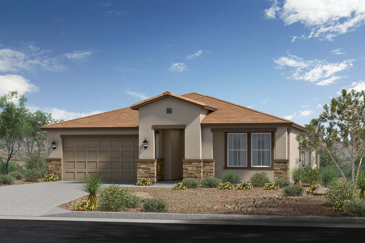 Plan 2008 - Ventana de Estrellas Enclaves: Goodyear, Arizona - KB Home