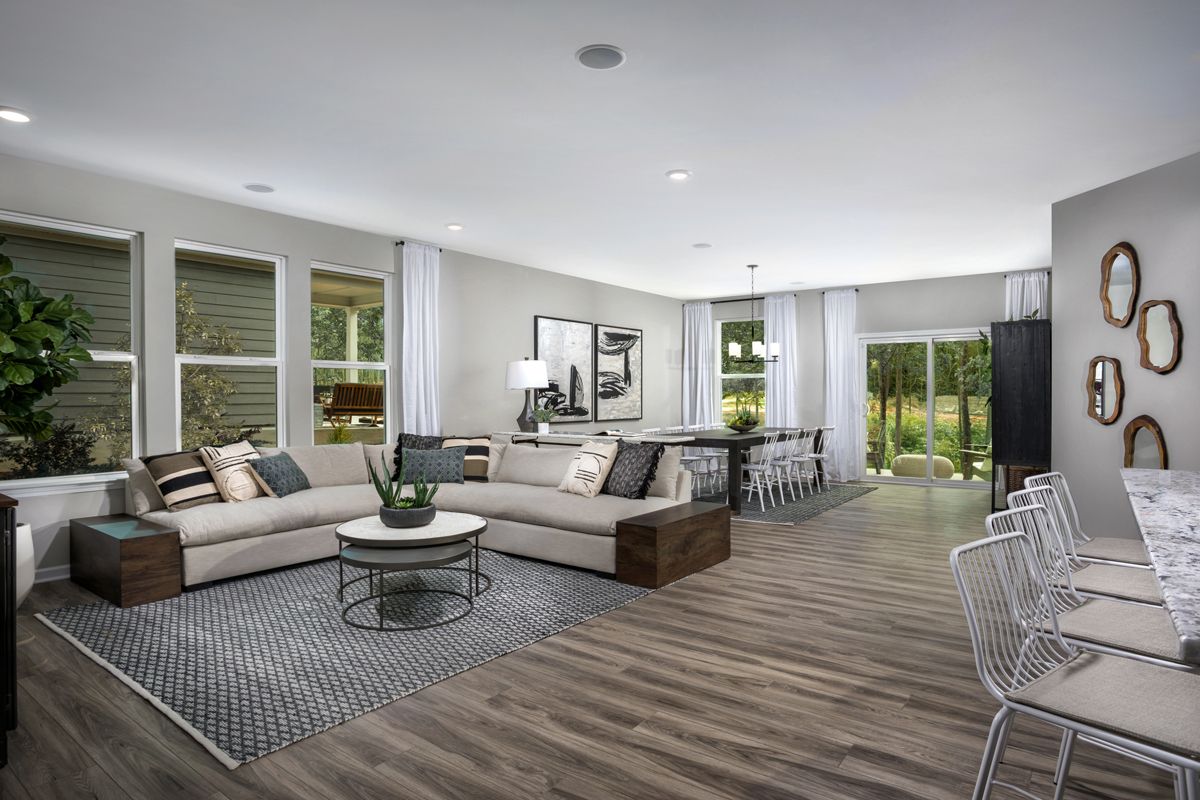 Plan 2074 - Great room
