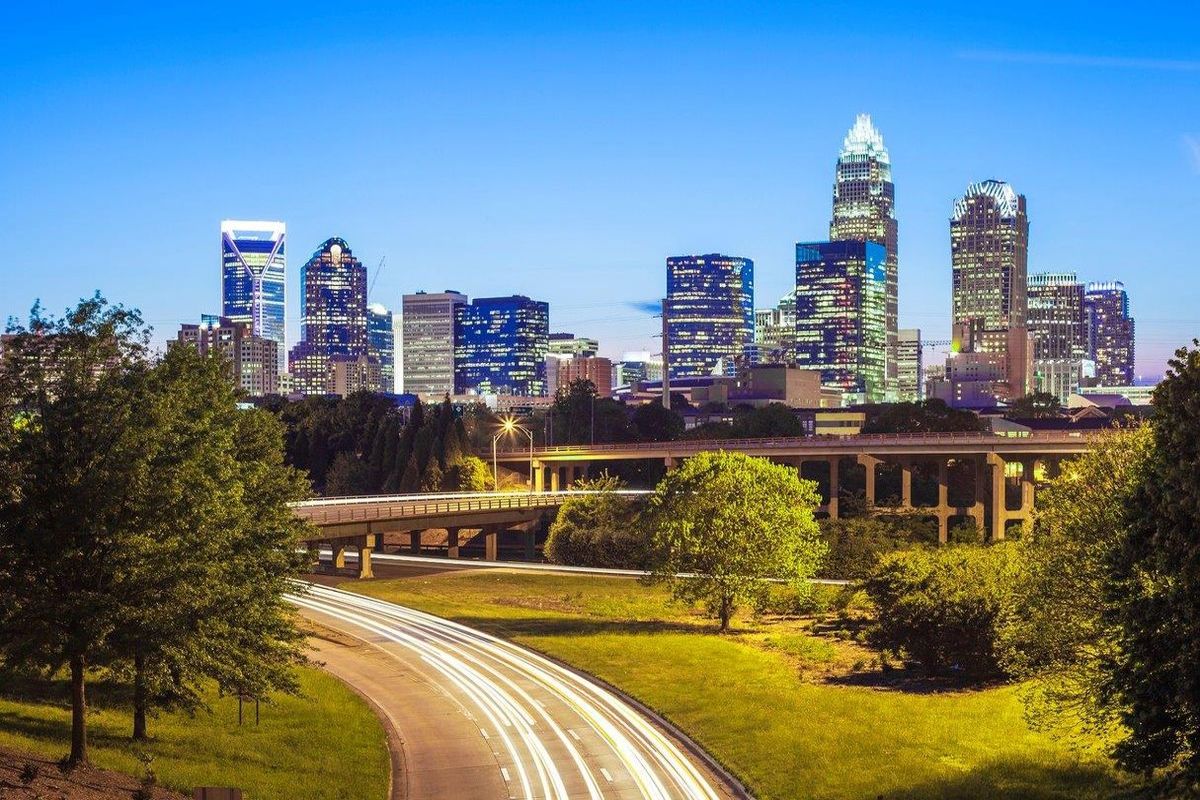 Close drive to Uptown Charlotte