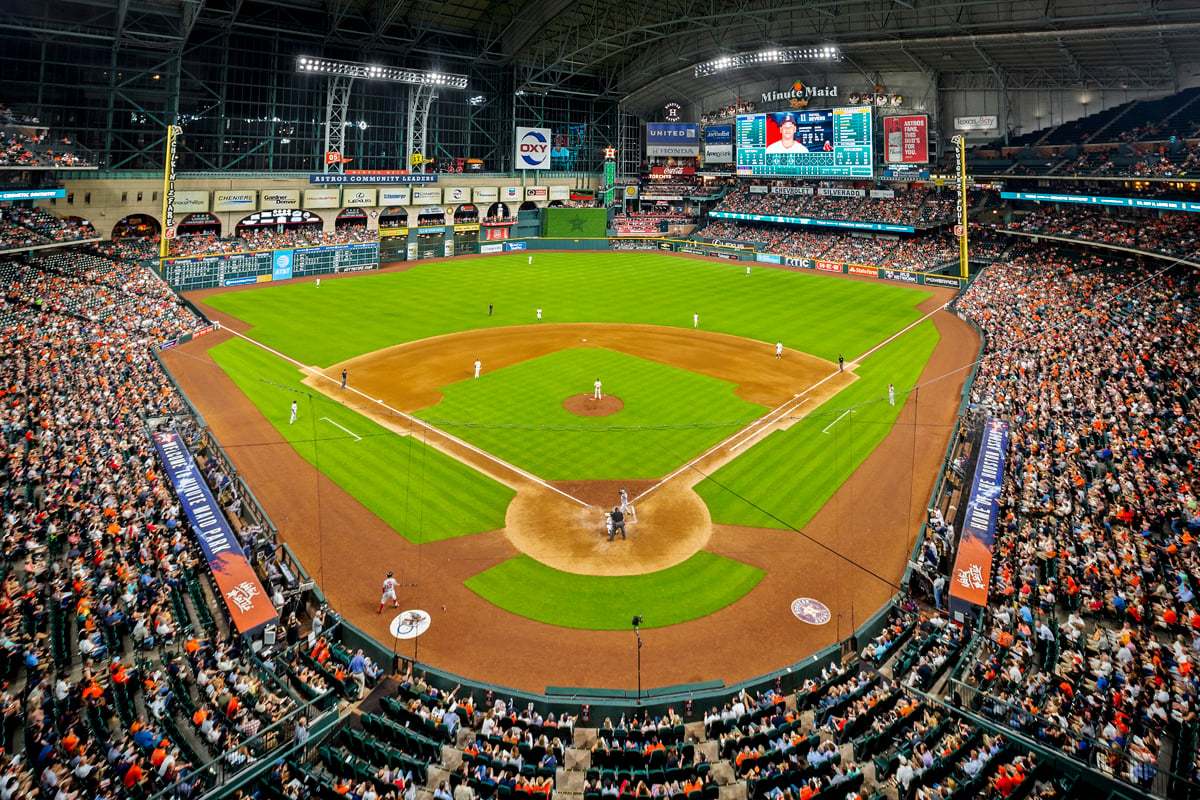 Close to Minute Maid Park