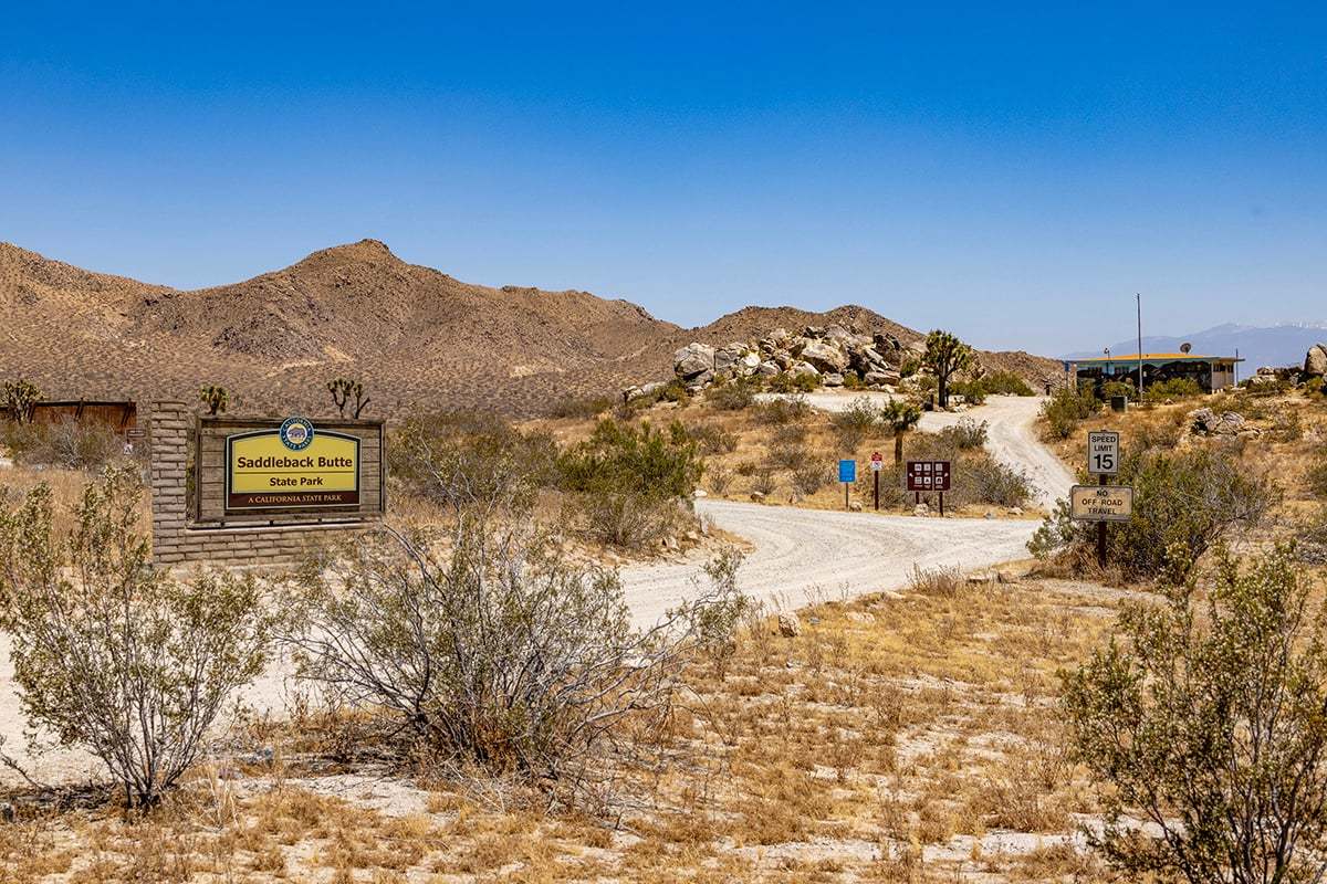 Near Saddleback Butte State Park