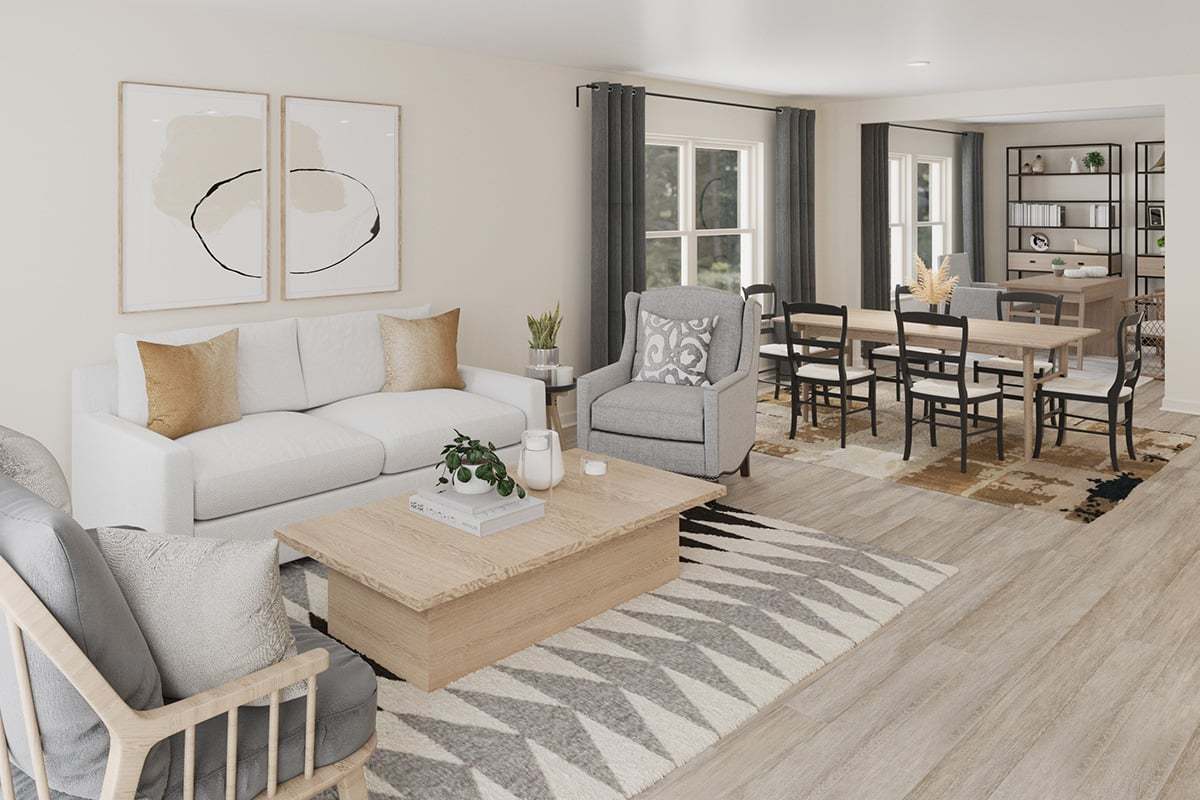 Plan 1891 - Great room