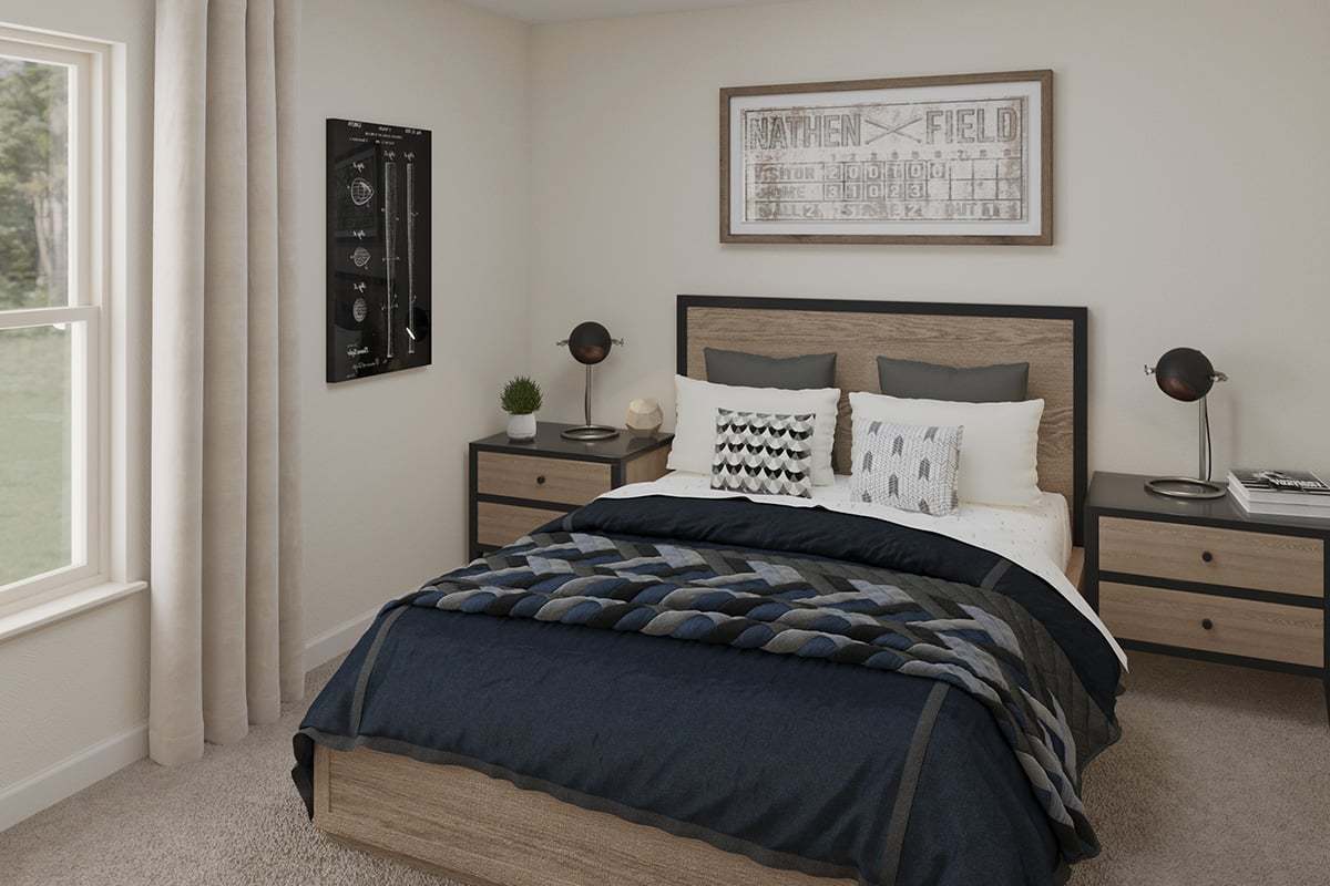 Plan 1891 - Bedroom 2