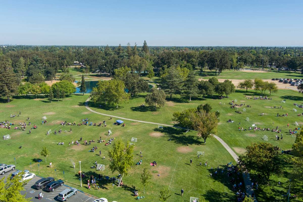 Near Elk Grove Regional Park, home to sports fields, picnic areas, a lake and more