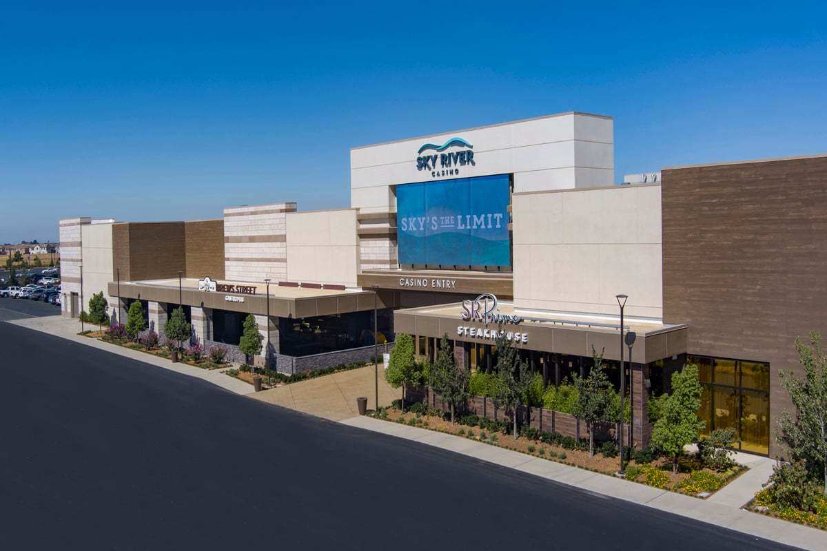 Entertainment nearby at Sky River Casino
