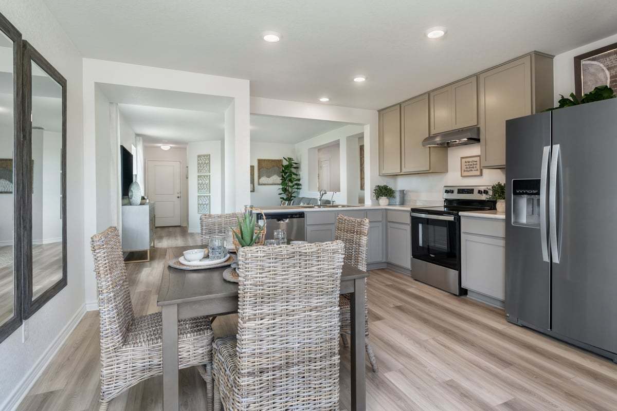Plan 1242 Modeled - Kitchen