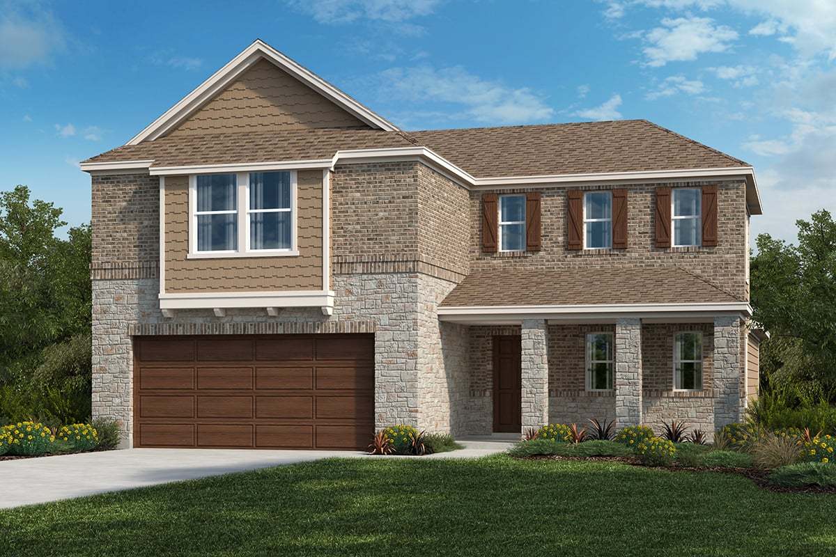 Plan 2500 Modeled floor plan