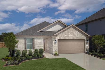 Plan 1675 Modeled by KB Home in Houston TX