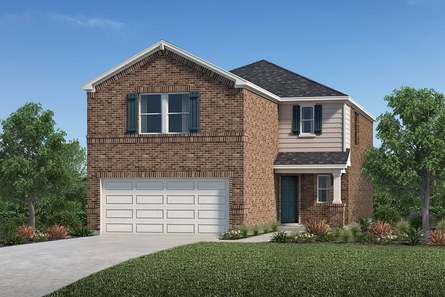 Plan 2458 by KB Home in Houston TX
