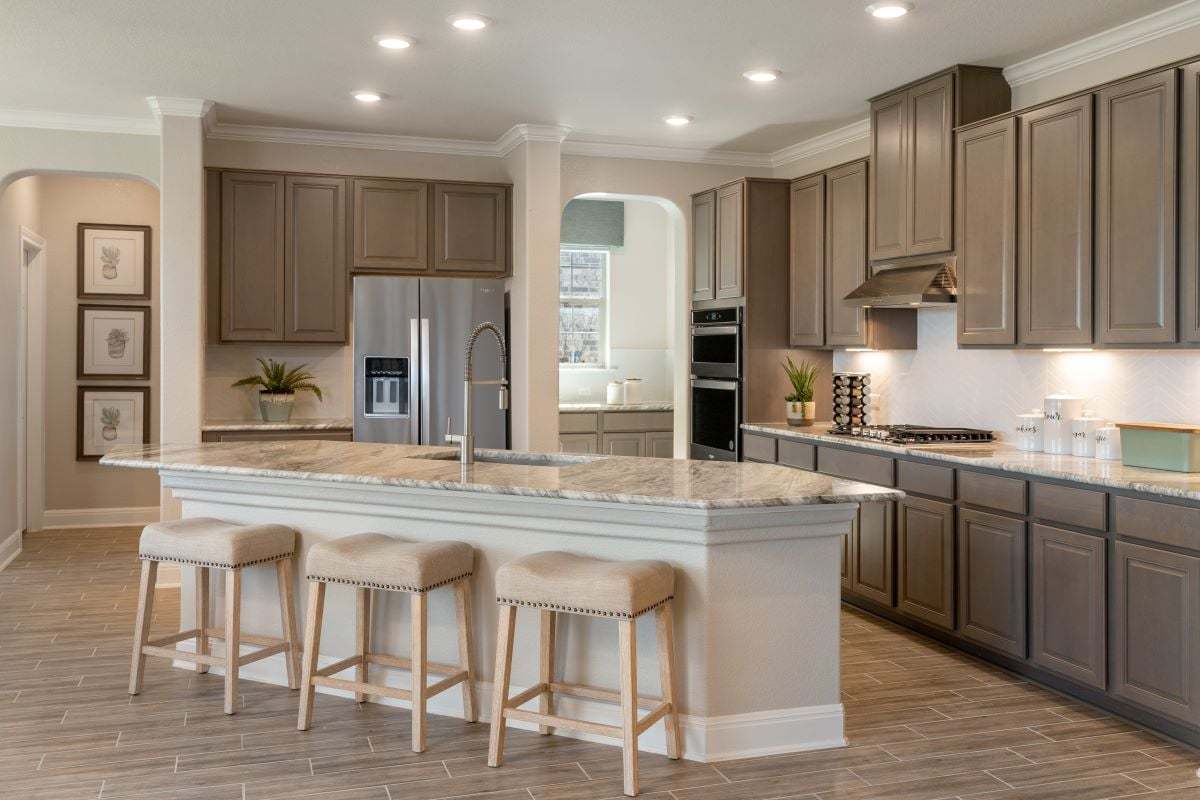 Plan 3474 Modeled - Kitchen