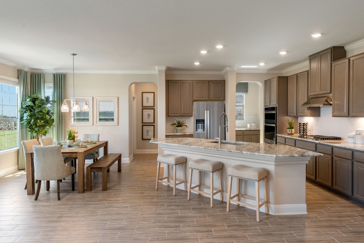 Plan 3474 Modeled - Kitchen