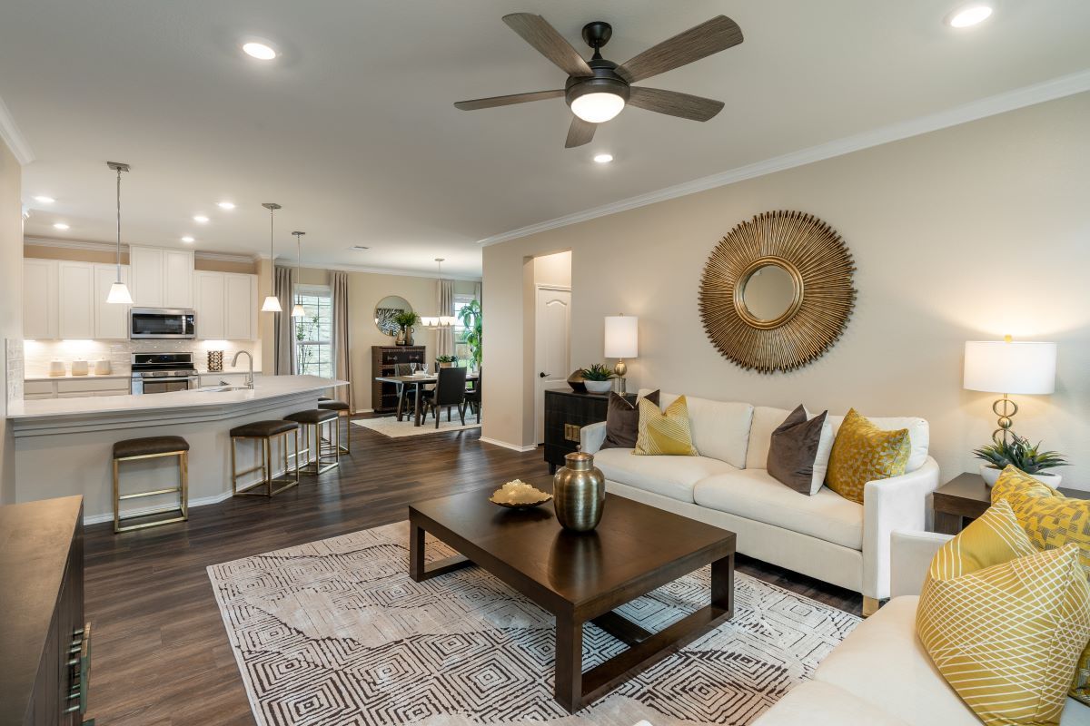 Plan 1655 Modeled - Great room