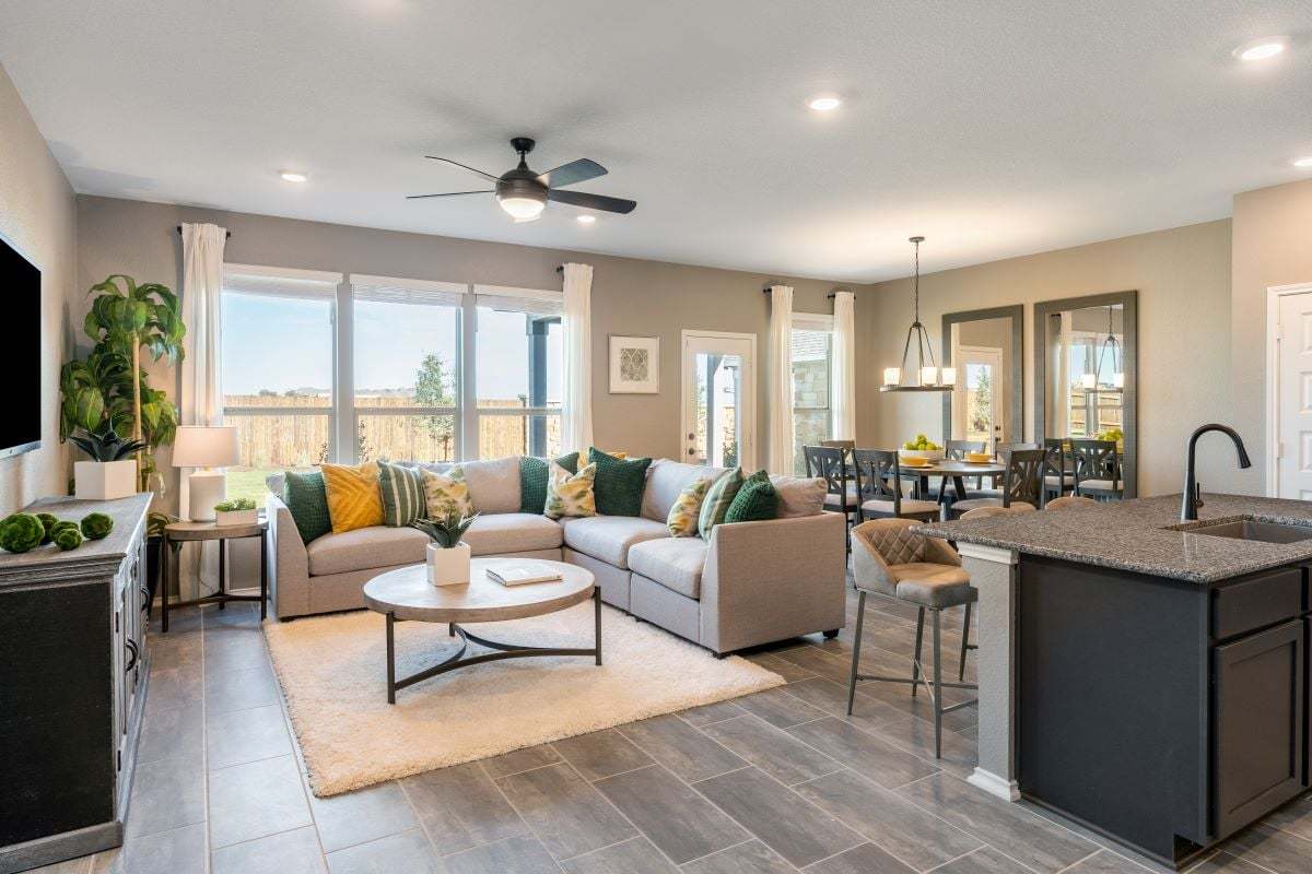 Plan 2500 Modeled - Great room