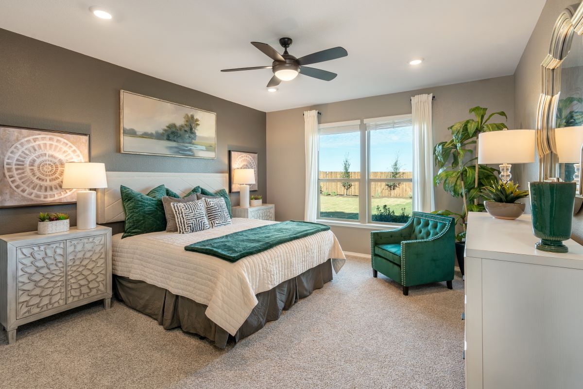 Plan 2500 Modeled - Primary bedroom