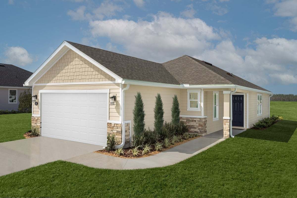 Plan 1501 Modeled - Front exterior