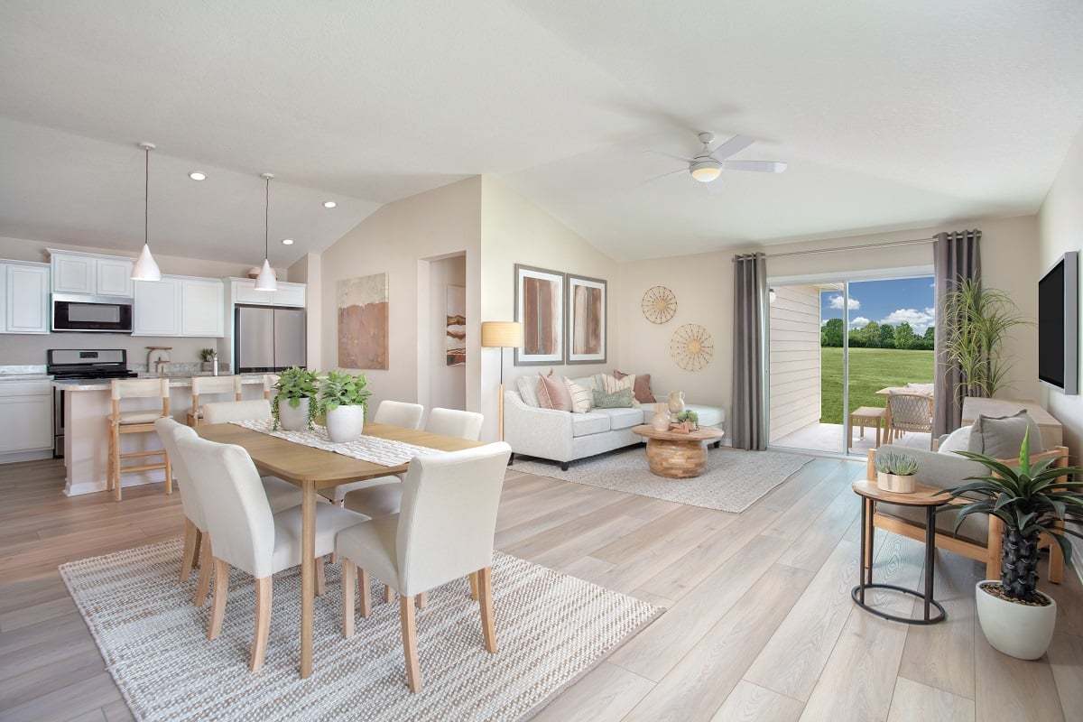 Plan 1501 Modeled - Great room