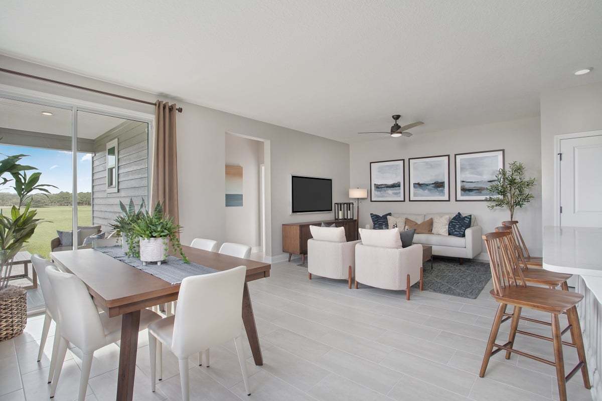 Plan 1638 Modeled - Great room