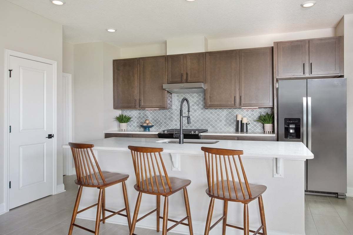 Plan 1638 Modeled - Kitchen