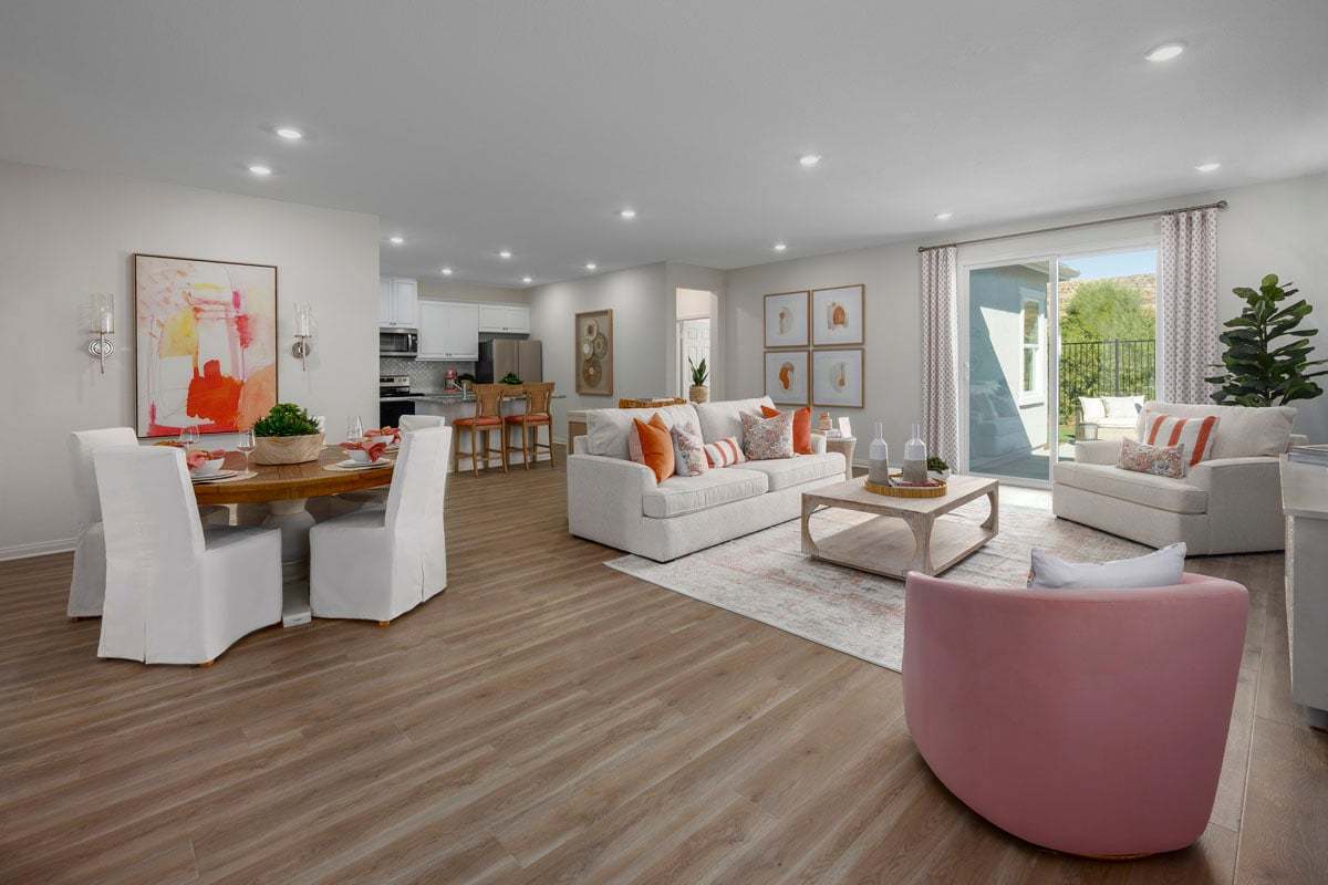 Plan 1663 Modeled - Great room