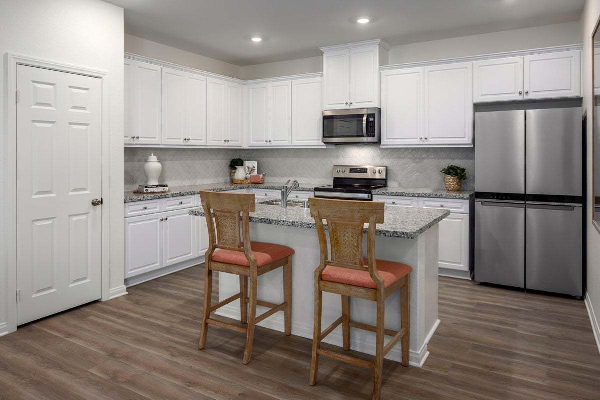 Plan 1663 Modeled - Kitchen