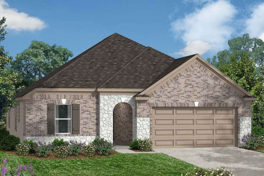 Plan 1675 by KB Home in Houston TX