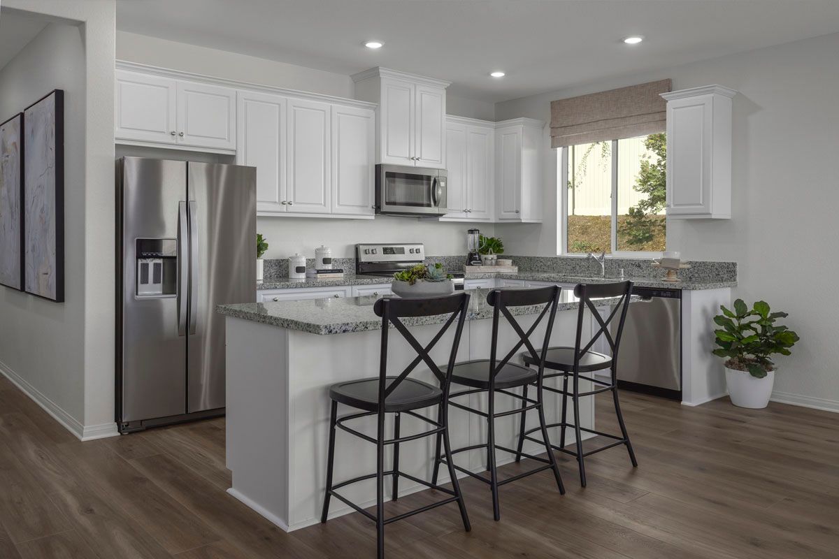 Plan 1539 Modeled - Kitchen