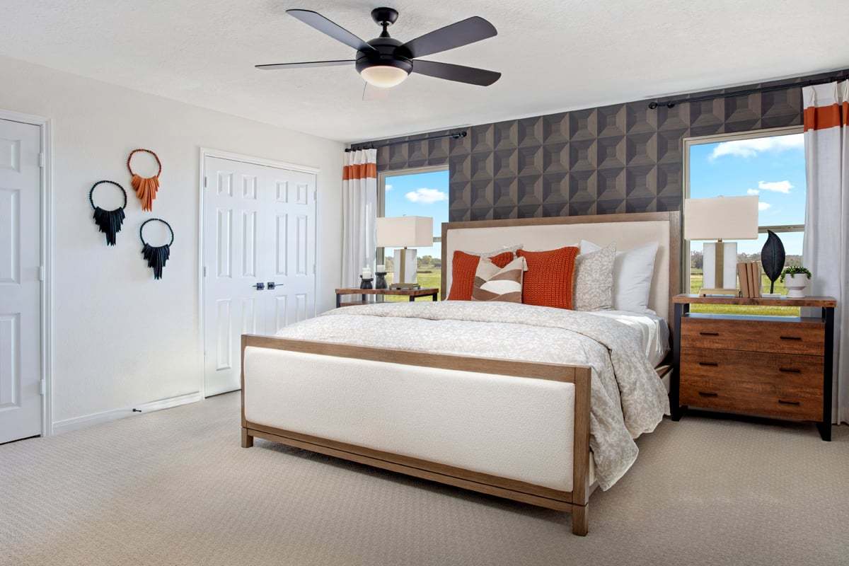 Plan 1609 - Primary bedroom