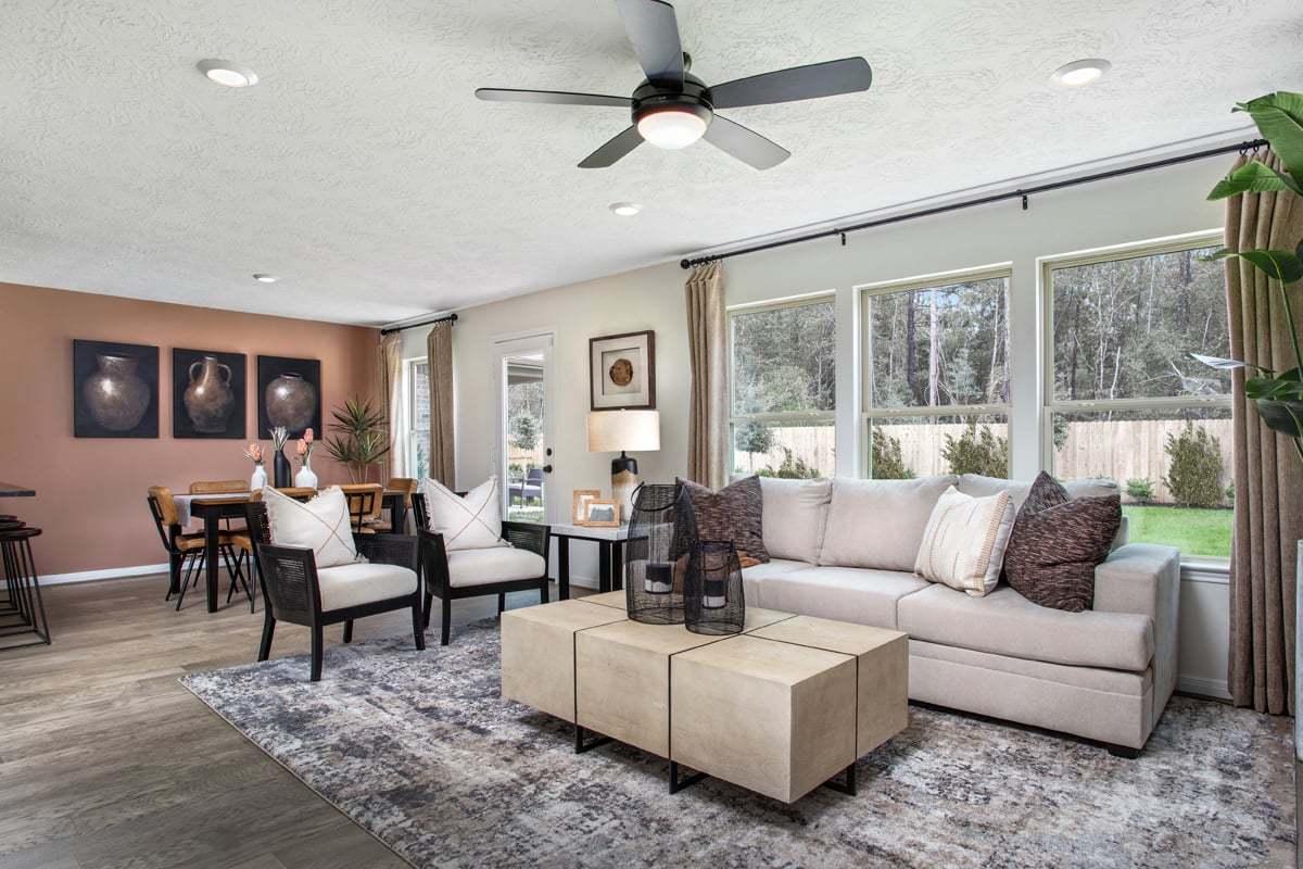 Plan 1780 Modeled - Great room