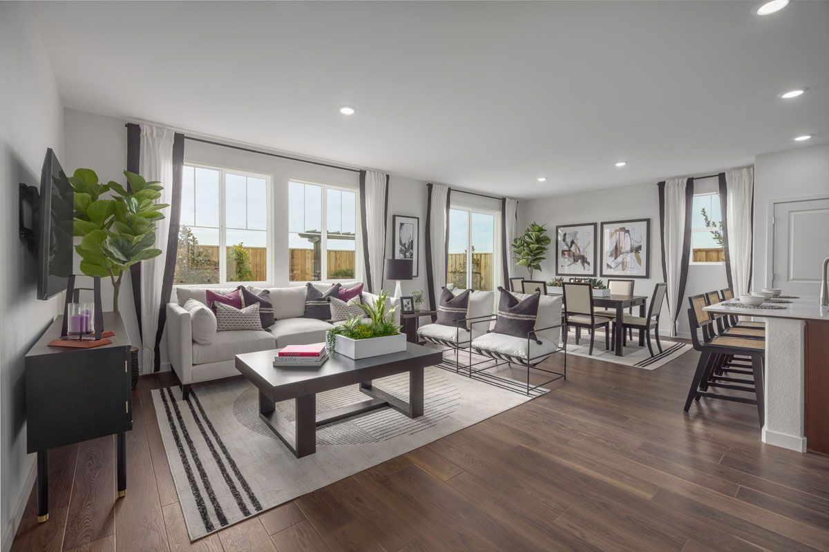 Plan 1429 Modeled - Great room