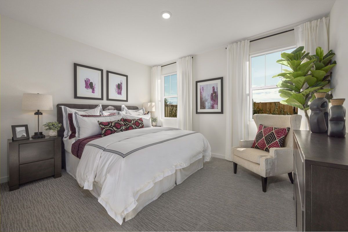 Plan 1429 Modeled - Primary bedroom