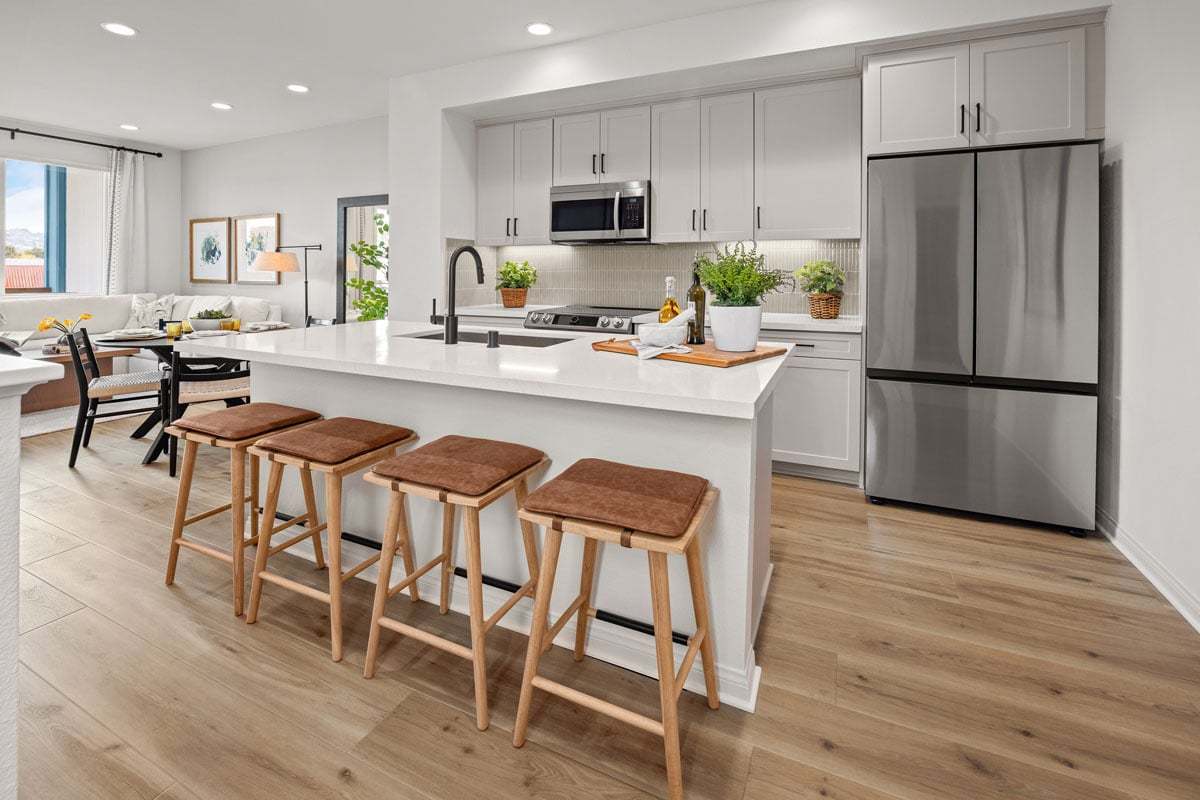 Plan 1709 Modeled - Kitchen