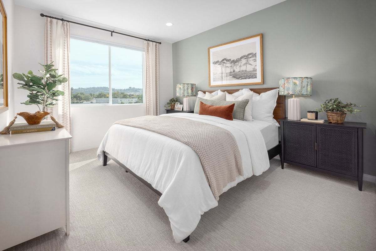 Plan 1709 Modeled - Primary bedroom