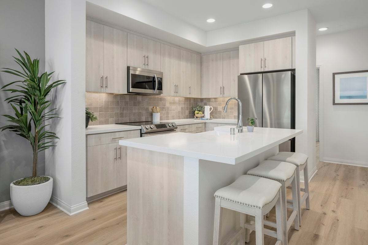 Plan 1448 Modeled - Kitchen