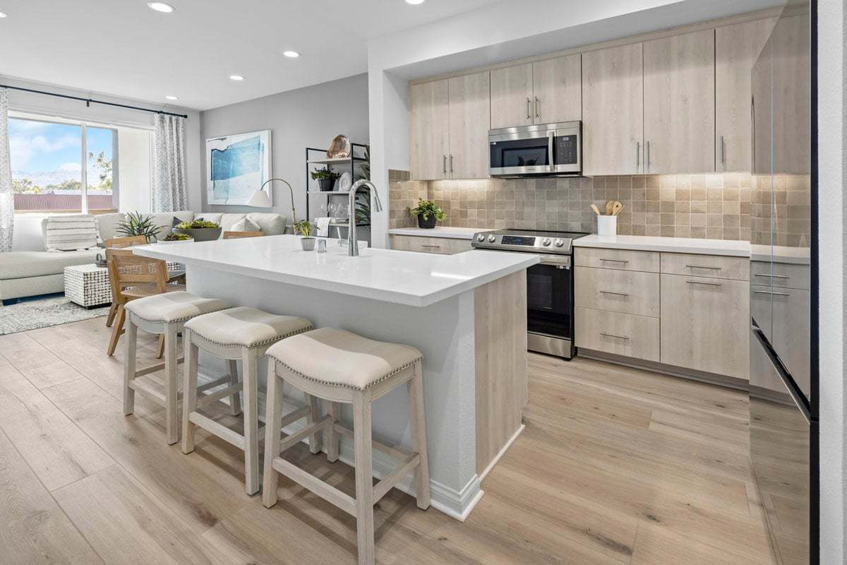 Plan 1448 Modeled - Kitchen