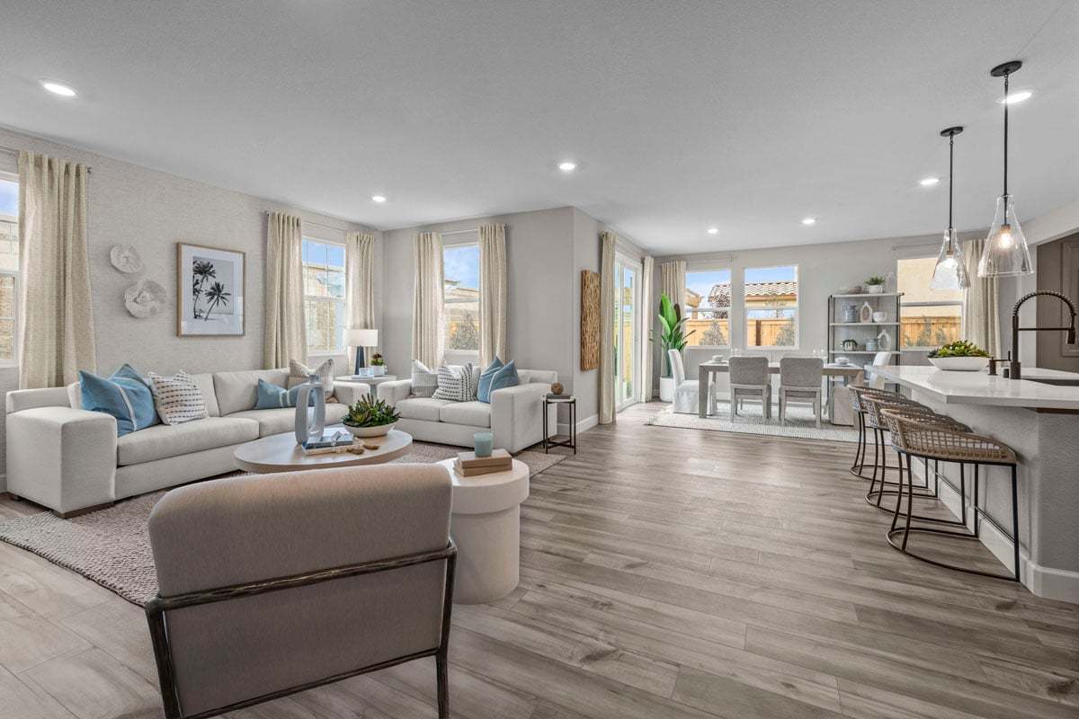 Plan 2150 Modeled - Great room