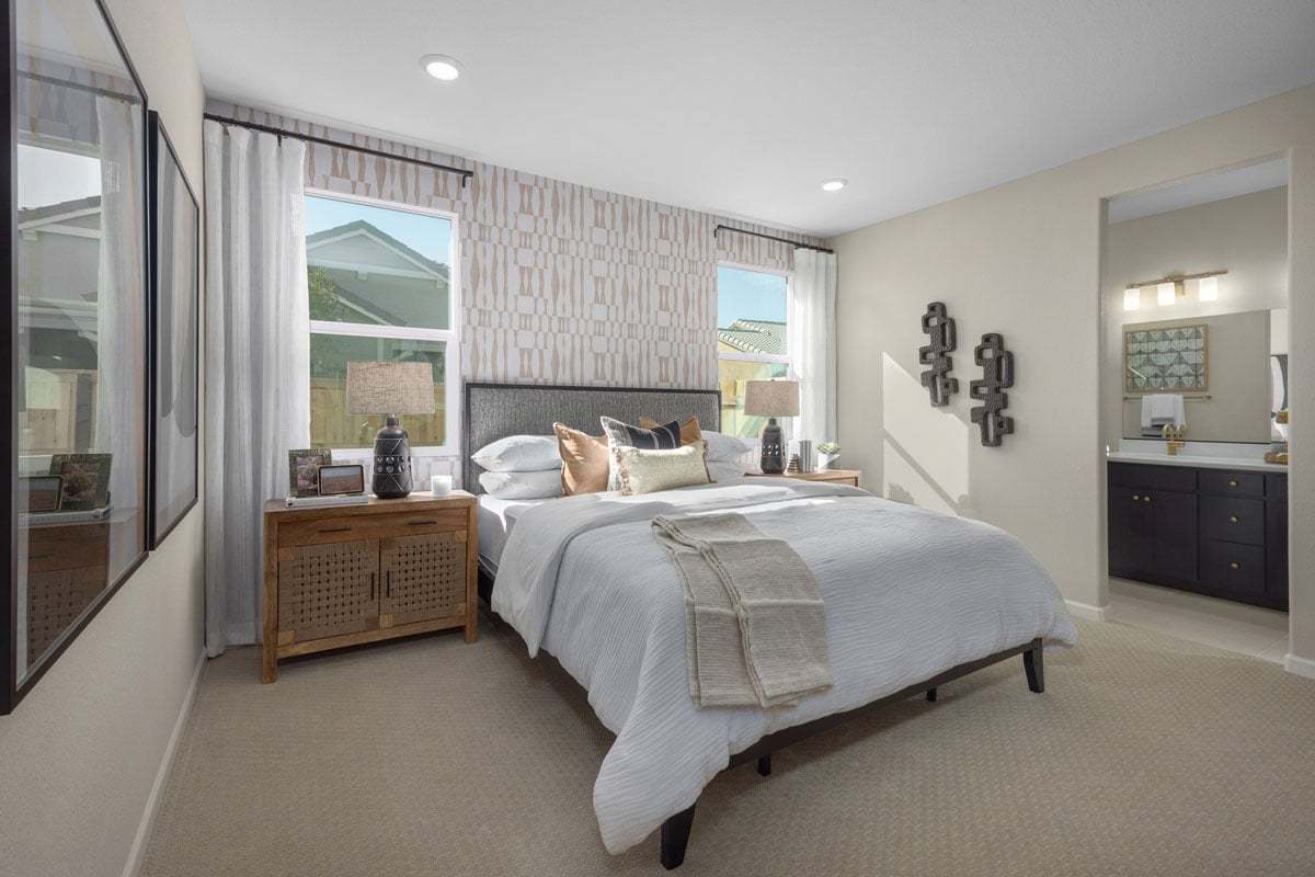 Plan 1600 Modeled - Primary bedroom
