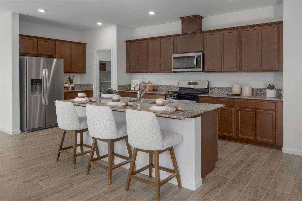 Plan 1950 Modeled - Kitchen