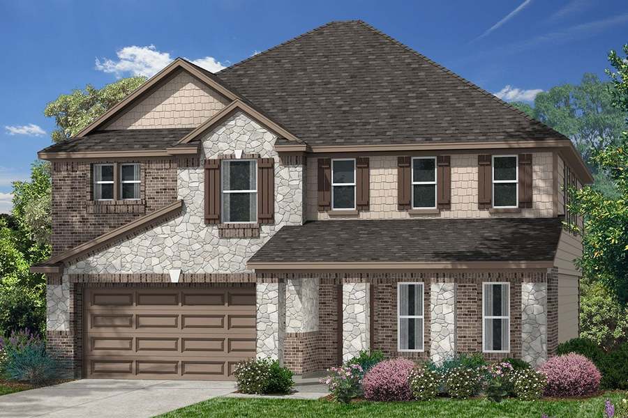 Plan 2478 by KB Home in Houston TX