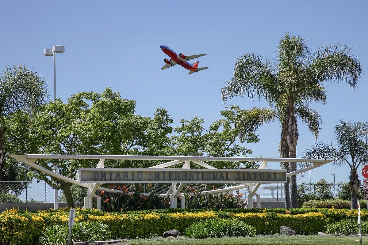 Close to Ontario International Airport