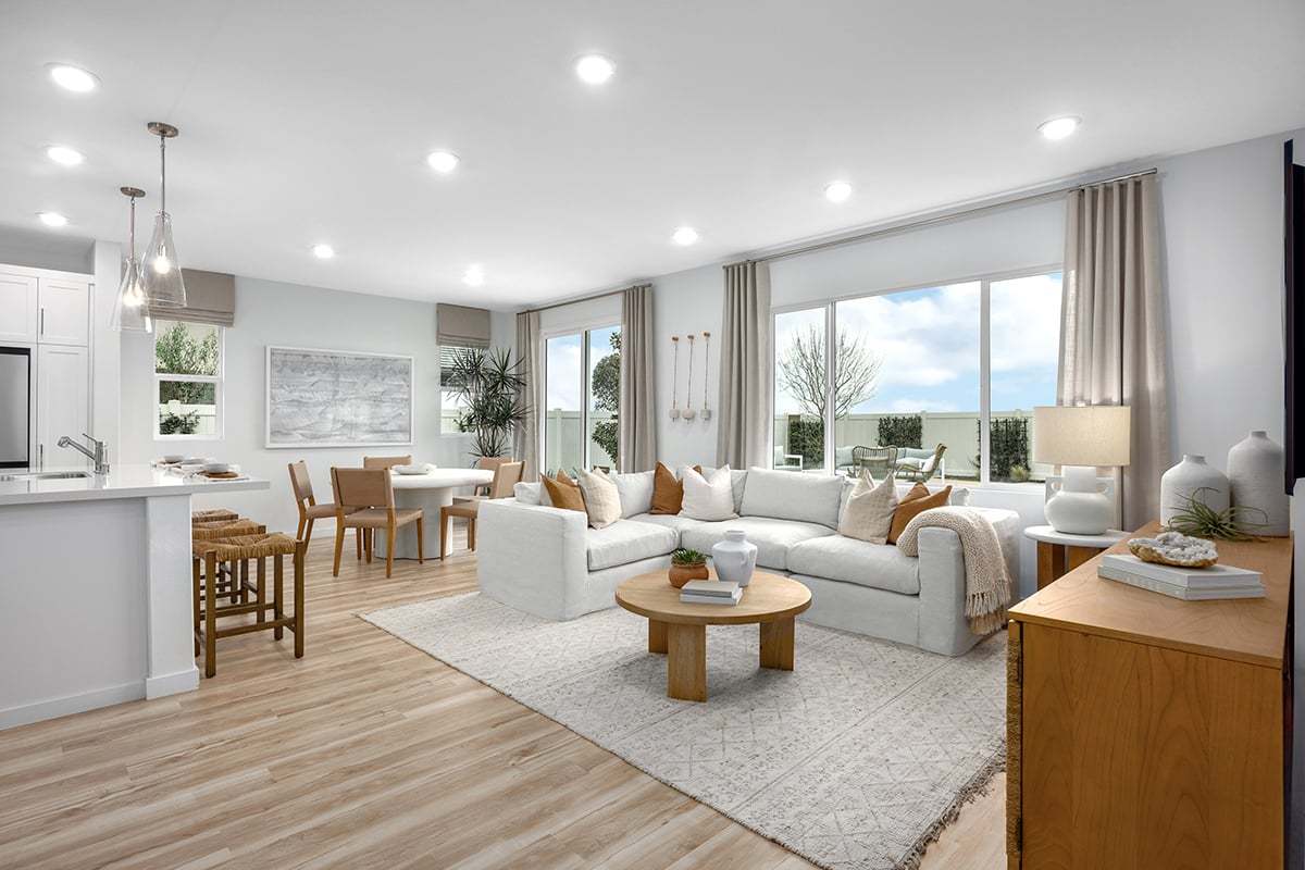 Plan 1538 Modeled - Great room