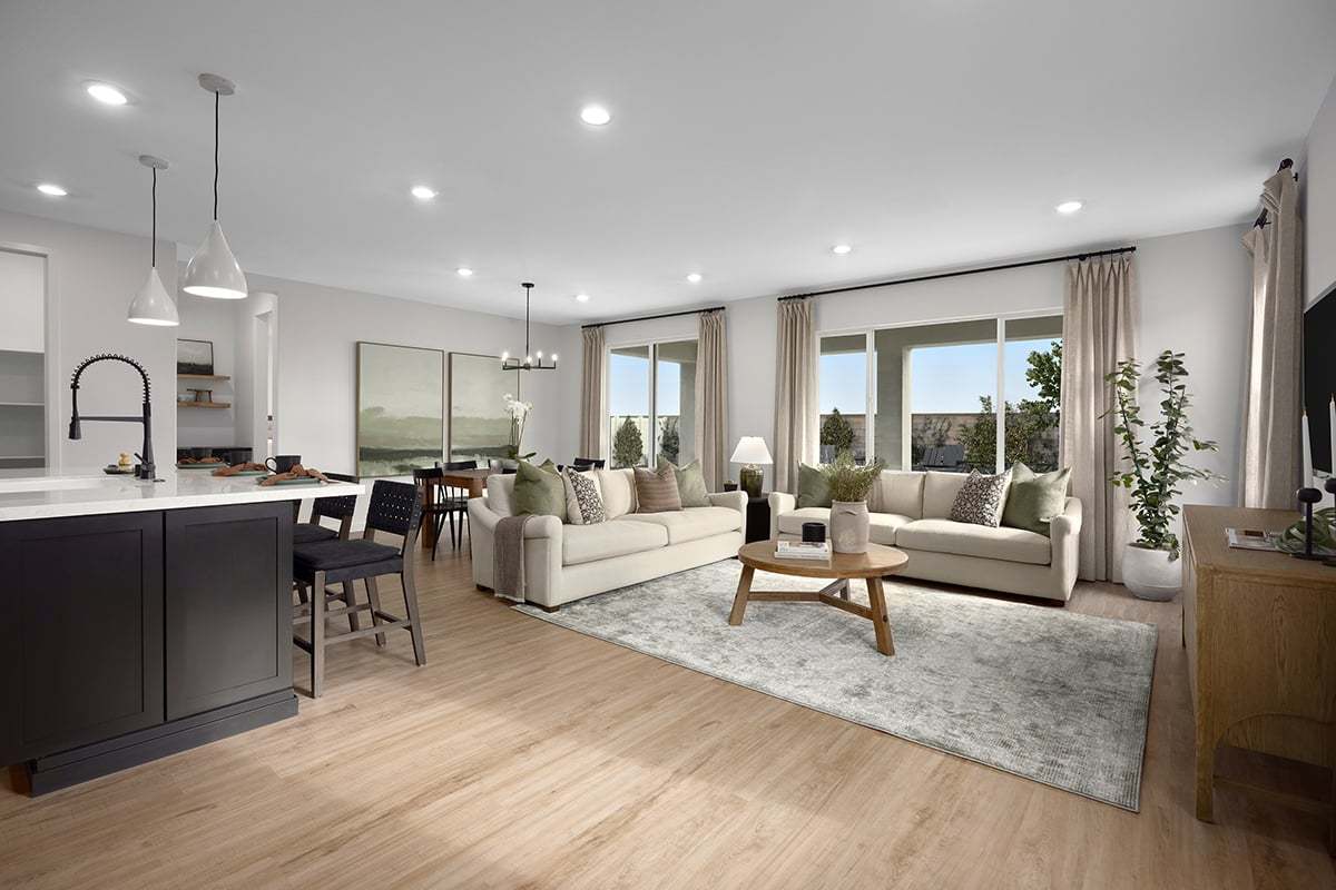 Plan 1878 Modeled - Great room