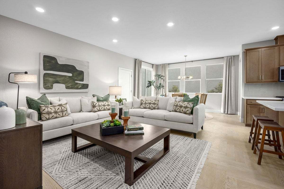 Plan 1652 Modeled - Great room
