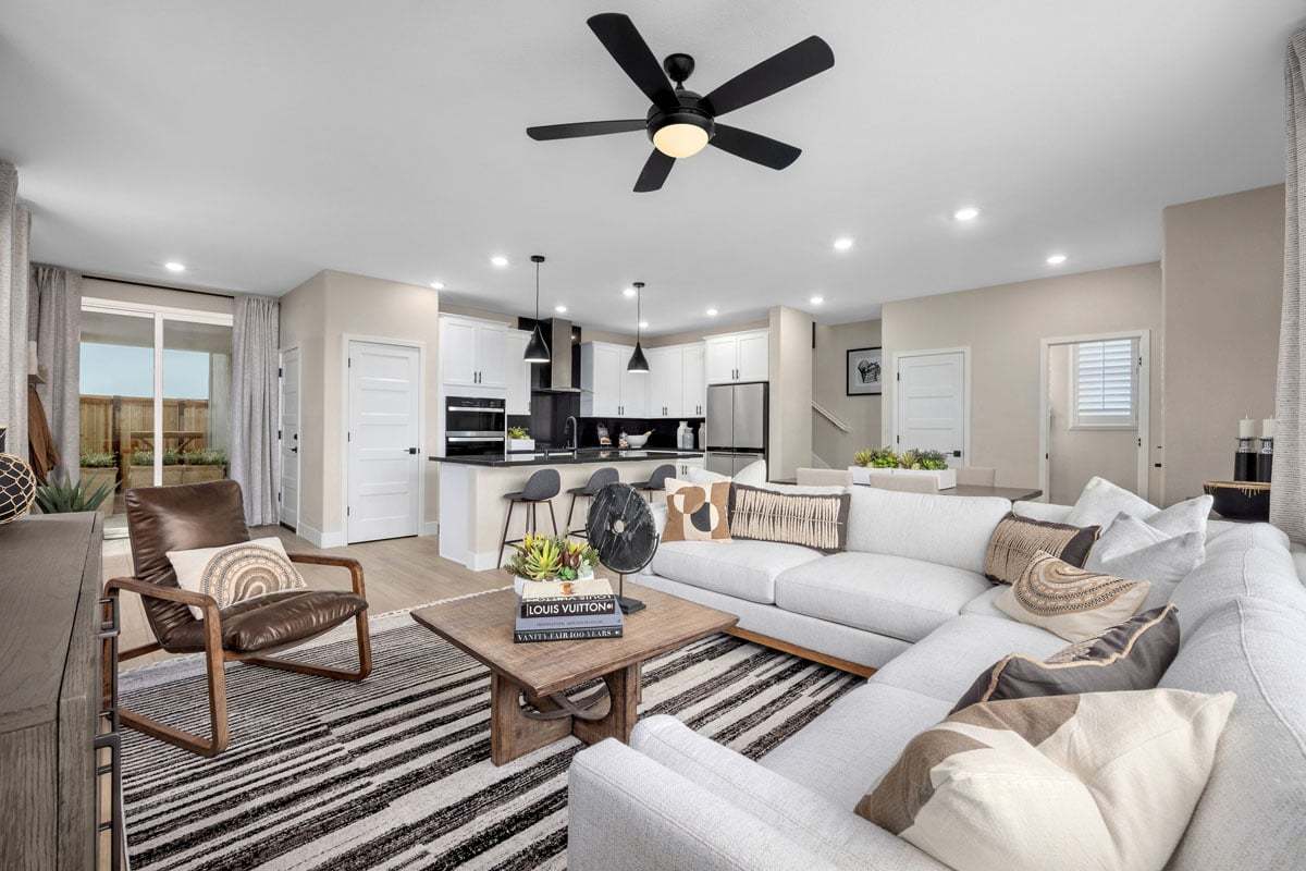 Plan 1803 Modeled - Great room
