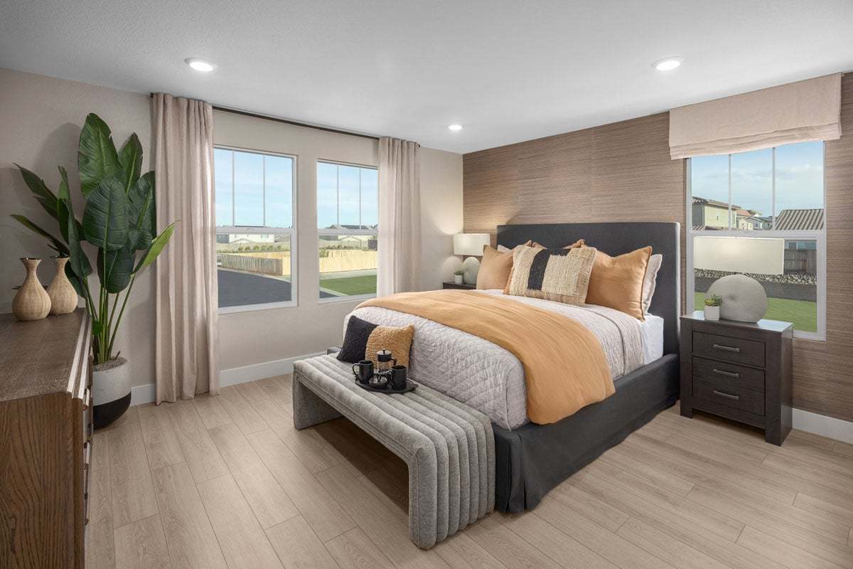 Plan 1803 Modeled - Primary bedroom