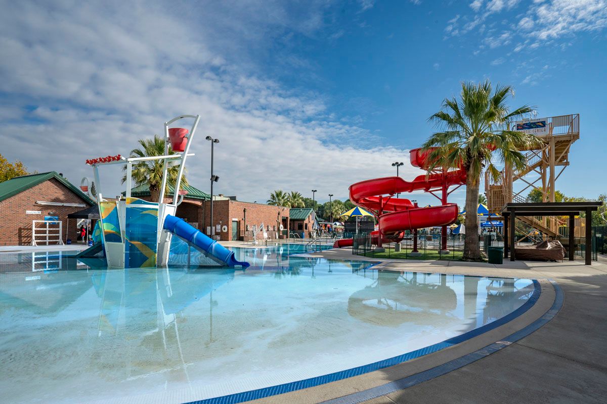 Close to Steve Miklos Aquatic Center