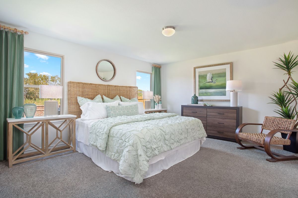 Plan 1491 - Primary bedroom