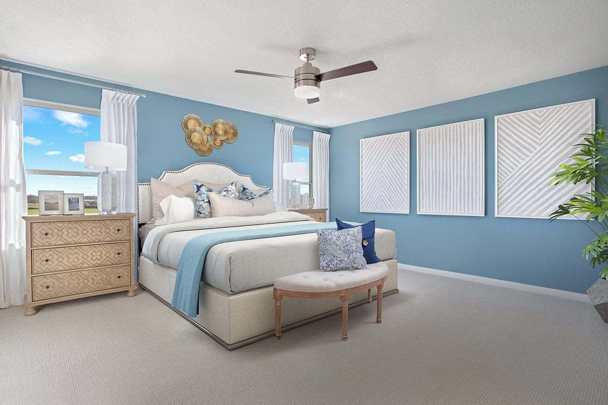 Plan 2070 - Primary bedroom