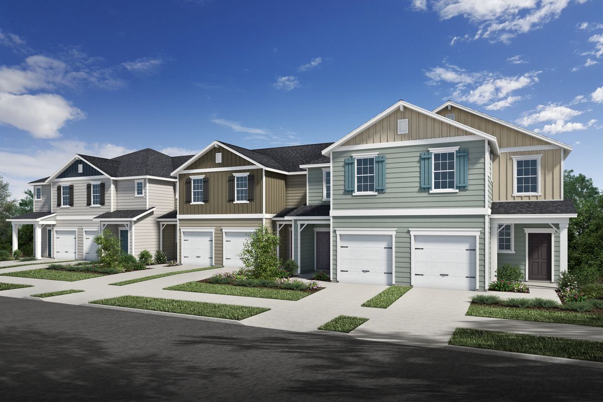 Peartree Towns in Mebane, NC New Homes by KB Home