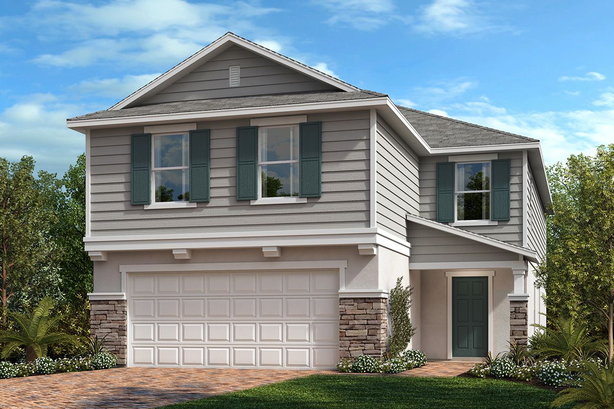 Plan 2877 - Gardens at Waterstone I: Palm Bay, Florida - KB Home