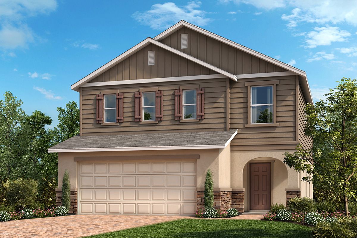Plan 2107 - Gardens at Waterstone I: Palm Bay, Florida - KB Home